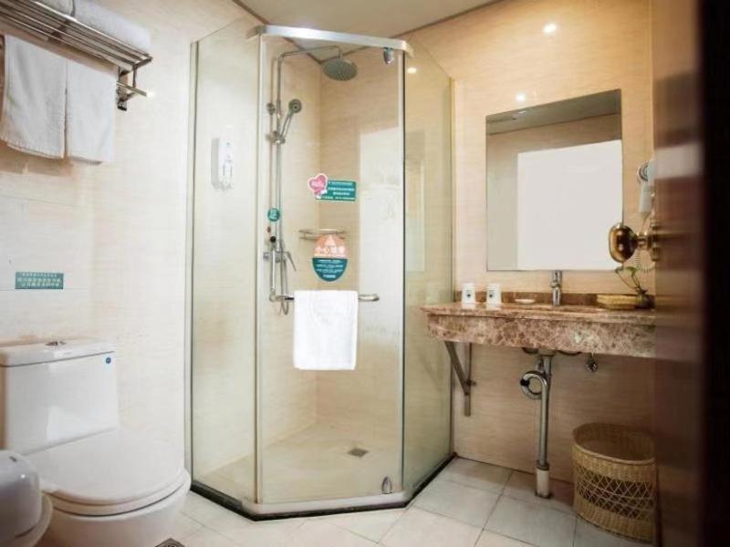 Greentree Inn Jiangsu Wuxi Dongting Leather City Express Hotel Ngoại thất bức ảnh