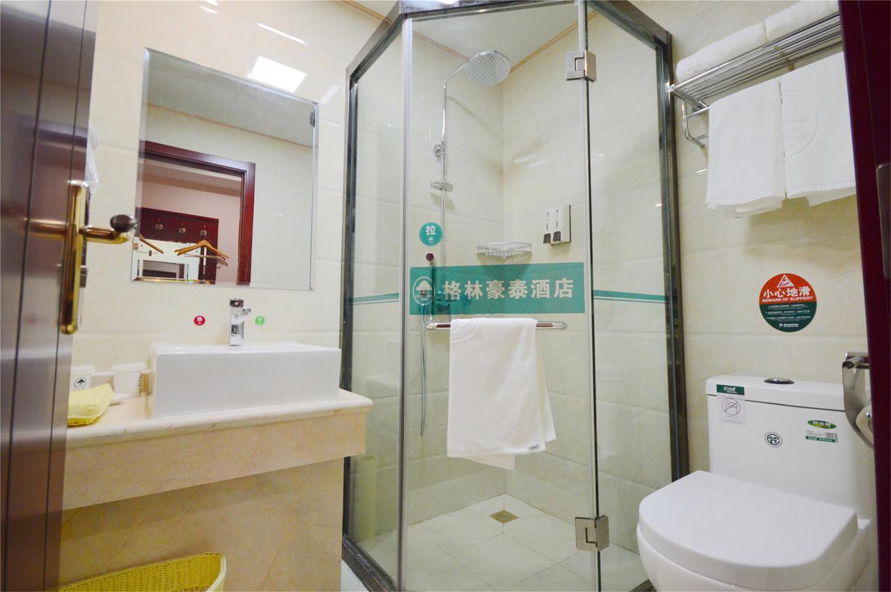 Greentree Inn Jiangsu Wuxi Dongting Leather City Express Hotel Ngoại thất bức ảnh