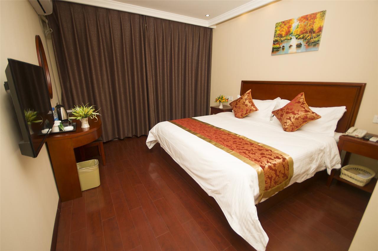 Greentree Inn Jiangsu Wuxi Dongting Leather City Express Hotel Ngoại thất bức ảnh